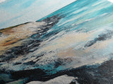 Cliffside View, Ocean Painting, Canvas Print, Coastal Wall Art, Nautical Decor, Seascape Art, Rustic Art, Gift Idea, Above Bed Art