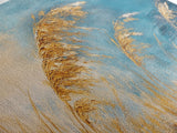 Golden Wheat in the Wind, Rustic Autumn Nature Wall Art, Warm Earthy Landscape Painting, Farmhouse Fall Decor, Cozy Home Artwork