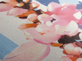 Sunlit Blossoms, Soft Pastel, Romantic Floral Art, Feminine Wall Decor, Modern Botanical Painting, Bedroom Wall Art, Canvas Print