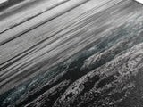 Ocean Depths, Coastal Art, Black and White Photography, Canvas Print, Beach Wall Art, Nautical Decor, Ocean Print, Modern Home Decor