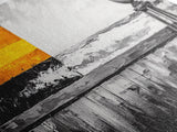 Buoy, Nautical, Ocean, Abstract, Framed Canvas Print, Coastal Decor, Beach House Wall Art, Minimalist Art, Modern Abstract Painting