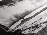 Black White Seascape, Ocean Storm, Dramatic Sky, Framed Canvas Print, Minimalist Art, Coastal Wall Decor, Office Accent, Nautical Home Art