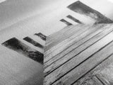 Rustic Dock, Peaceful Lake, Minimal Landscape, Black and White Art, Canvas Print, Tranquil Nature Scene, Entryway Art, Bedroom Wall Art