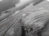 Ocean Clam, Moody Beach, Tidal Lines, Coastal Detail, Canvas Print, Nautical Bathroom Wall Art, Black and White Ocean Decor,  Den Wall Piece