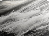 Stormy Sea, Crashing Waves, Ocean Fury, Nature Power Framed Canvas Print, Moody Living Room Wall Art, Dramatic Coastal Decor, Office Art