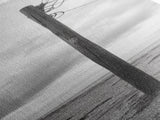 Utility Pole, Coastal Wires, Industrial Sky, Power Lines, Framed Canvas Print, Minimalist Photography, Loft Wall Art, Urban Decor