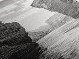 Canyon River, Desert Passage, Rugged Cliffs, Adventure Scene, Framed Canvas Print, Western Wall Art, Office Art, Den Nature Decor