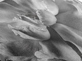 Floral Closeup, Petal Texture, Macro Bloom, Canvas Print, Botanical Bedroom Wall Art, Black And White Flower, Modern Nature Photography