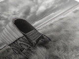 Prairie Wagon, Coastal Grass, Covered Cart, Western Landscape, Framed Canvas Print, Rustic Fall Art, Living Room Wall Decor