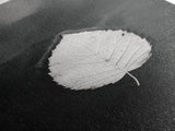 Floating Leaf, Still Water, Nature Simplicity, Autumn Calm, Canvas Print, Minimalist Wall Art, Bathroom Decor, Scandinavian Fall Style