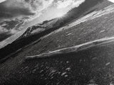 Mountain Sunrise Drift, Alpine Peak Glow, Majestic Morning View, Framed Canvas Print, Entryway Wall Art, Moody Nature Decor, Cabin Style