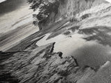 River Canyon, Dramatic Sky, Nature Pathway, Canvas Print, Adventure Wall Art, Cabin Decor, Black White Landscape Photography
