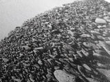 Rock Hill, Stone Texture, Natural Abstract, Canvas Print, Minimalist Wall Art, Monochrome Decor, Modern Entryway Art, Hallway Print