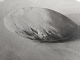 Smooth Beach Rock, Minimal Seascape, Zen Coastal Decor, Tranquil Framed Canvas Print, Modern Spa or Bedroom Wall Art