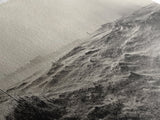 Windy Field, Dust Storm, Desert Mist, Dystopian Vibes, Canvas Print, Fall Office Wall Art, Moody Landscape Photography, Earth Tones