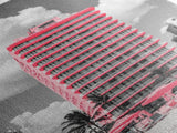 Pink Hotel, Miami Vibes, Summer Retro, Beach Scene, Canvas Print, Pop Art Aesthetic, Living Room Wall Art, Vacation Style