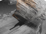 Coastal Cliffs Sunset, Rugged Shoreline Scene, Seaside Beauty, Framed Canvas Print, Earth Tone Art, Living Room Decor, Nature Wall Art