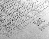 Panoramic Beijing City Map, China Art, Map Print, Minimalist Wall Art, Canvas Art, Housewarming Gift, Street Map Art, Closing Gift