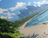 Belle-Ile Island, France Panoramic Print, Vacation Gift, France Wall Art, Vacation Wall Art, Vacatation Memories, Beach Decor, Beach Or Lakehouse Art