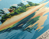 Benguerra Island, Mozambique Panoramic Print, Vacation Gift, Mozambique Wall Art, Beach Painting, Beach Decor, Large Wall Art, Wood Frame Art