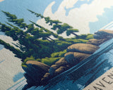 Bonaventure Island, Canada Panoramic Print, Vacation Gift, Canada Wall Art, Vacation Wall Art, Vacatation Memories, Beach Decor, Beach Or Lakehouse Art