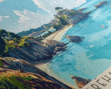 Bréhat Island, France Panoramic Print, Vacation Gift, France Wall Art, Vacation Wall Art, Vacatation Memories, Beach Decor, Beach Or Lakehouse Art