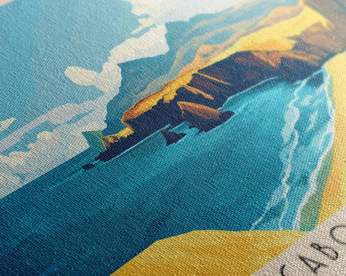 Cabo Blanco, Peru Panoramic Print, Vacation Gift, Peru Wall Art, Vacation Wall Art, Vacatation Memories, Beach Decor, Beach Or Lakehouse Art