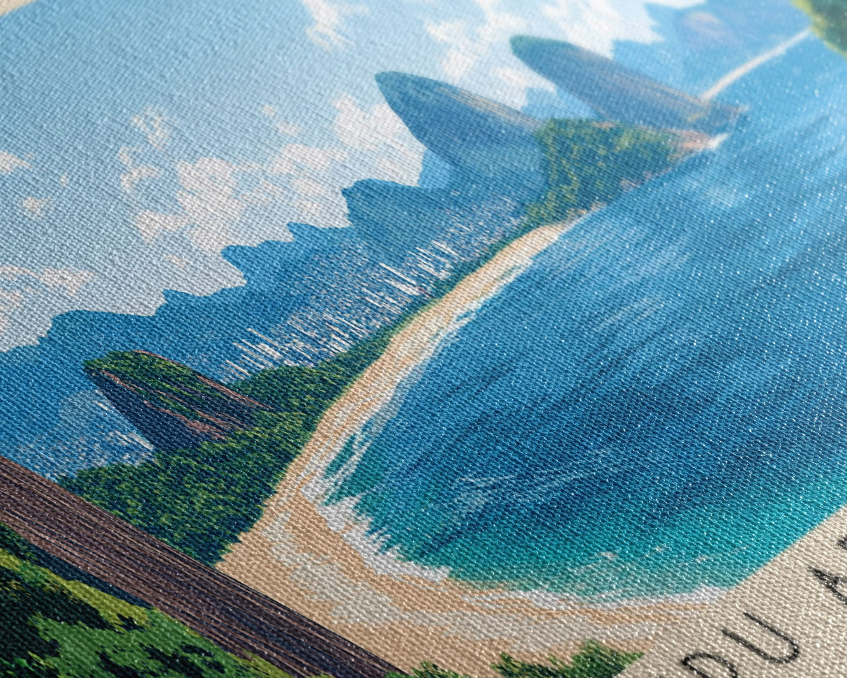 Cairu Archipelago, Brazil Panoramic Print, Vacation Gift, Brazil Wall Art, Beach Painting, Beach Decor, Large Wall Art, Wood Frame Art