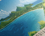 Carriacou Island, Grenada Panoramic Print, Vacation Gift, Grenada Wall Art, Vacation Wall Art, Vacatation Memories, Beach Decor, Beach Or Lakehouse Art