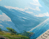 Cerro Azul, Peru Panoramic Print, Vacation Gift, Peru Wall Art, Beach Painting, Beach Decor, Large Wall Art, Wood Frame Art