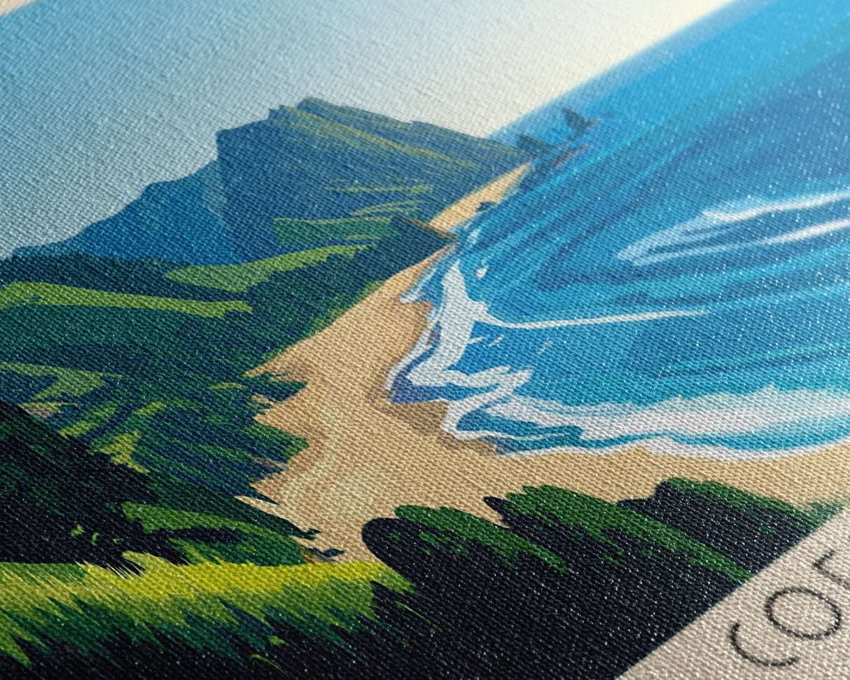 Coffee Bay, South Africa Panoramic Print, Vacation Gift, South Africa Wall Art, Vacation Wall Art, Vacatation Memories, Beach Decor, Beach Or Lakehouse Art