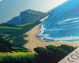 Coffee Bay, South Africa Panoramic Print, Vacation Gift, South Africa Wall Art, Vacation Wall Art, Vacatation Memories, Beach Decor, Beach Or Lakehouse Art