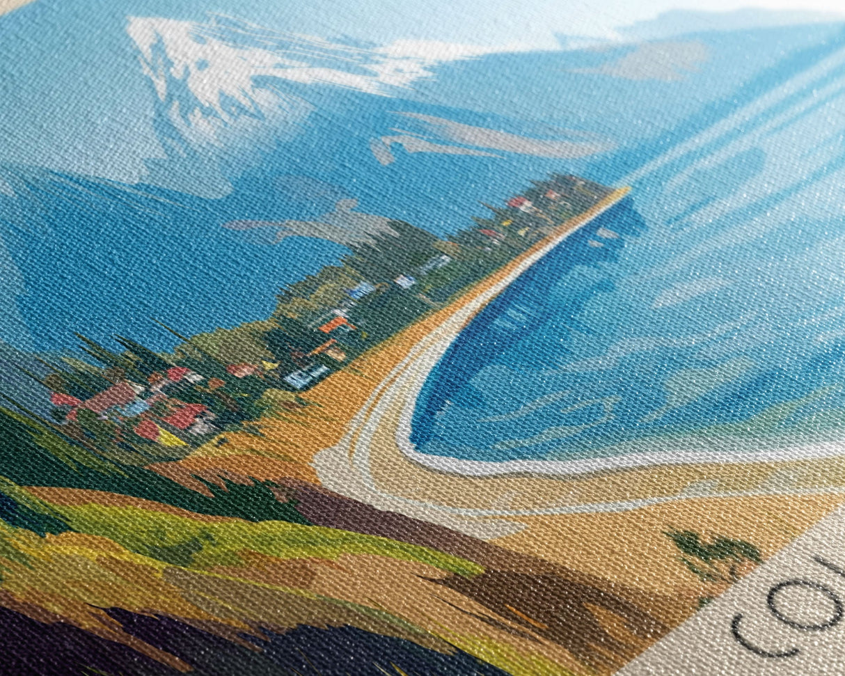 Cole Cole, Chile Panoramic Print, Vacation Gift, Chile Wall Art, Vacation Wall Art, Vacatation Memories, Beach Decor, Beach Or Lakehouse Art