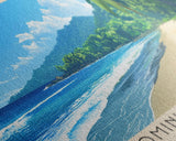 Dominical Beach, Costa Rica Panoramic Print, Vacation Gift, Costa Rica Wall Art, Vacation Wall Art, Vacatation Memories, Beach Decor, Beach Or Lakehouse Art