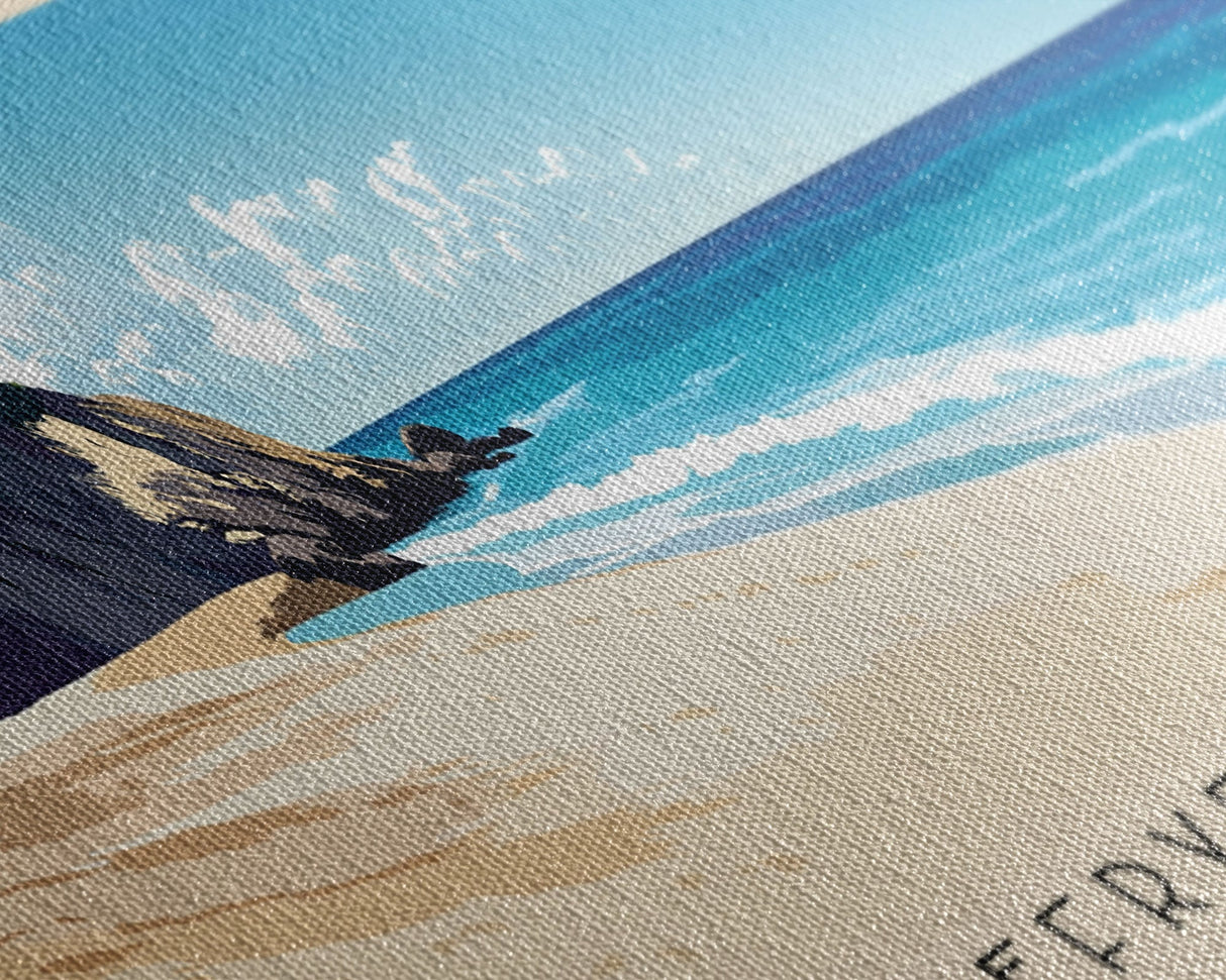 Ffryes Beach, Ffryes Beach Panoramic Print, Vacation Gift, Ffryes Beach Wall Art, Vacation Wall Art, Vacatation Memories, Beach Decor, Beach Or Lakehouse Art