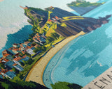 Glénan Islands, France Panoramic Print, Vacation Gift, France Wall Art, Vacation Wall Art, Vacatation Memories, Beach Decor, Beach Or Lakehouse Art