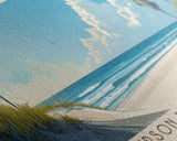 Henderson Beach State Park, Florida Panoramic Print, Vacation Gift, Florida Wall Art, Vacation Wall Art, Vacatation Memories, Beach Decor, Beach Or Lakehouse Art