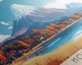 Hokkaido, Japan Panoramic Print, Vacation Gift, Japan Wall Art, Vacation Wall Art, Vacatation Memories, Beach Decor, Beach Or Lakehouse Art