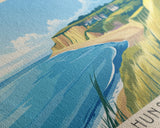 Hunstanton, United Kingdom Panoramic Print, Vacation Gift, United Kingdom Wall Art, Vacation Wall Art, Vacatation Memories, Beach Decor, Beach Or Lakehouse Art