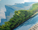 Isabela Island, Ecuador Panoramic Print, Vacation Gift, Ecuador Wall Art, Vacation Wall Art, Vacatation Memories, Beach Decor, Beach Or Lakehouse Art