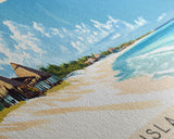 Isla Holbox, Mexico Panoramic Print, Vacation Gift, Mexico Wall Art, Vacation Wall Art, Vacatation Memories, Beach Decor, Beach Or Lakehouse Art