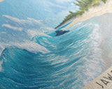 Jaws Beach, Bahamas Panoramic Print, Vacation Gift, Bahamas Wall Art, Vacation Wall Art, Vacatation Memories, Beach Decor, Beach Or Lakehouse Art