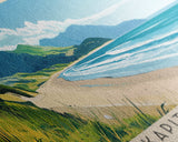 Kapiti Island, New Zealand Panoramic Print, Vacation Gift, New Zealand Wall Art, Vacation Wall Art, Vacatation Memories, Beach Decor, Beach Or Lakehouse Art