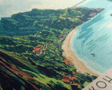 Koh Phangan, Thailand Panoramic Print, Vacation Gift, Thailand Wall Art, Vacation Wall Art, Vacatation Memories, Beach Decor, Beach Or Lakehouse Art