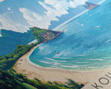 Koh Phayam, Thailand Panoramic Print, Vacation Gift, Thailand Wall Art, Beach Painting, Beach Decor, Beach Or Lakehouse Art