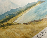 Cape Engano, Philippines Watercolor Beach Print, Vacation Gift, Philippines Wall Art, Beach Painting, Beach Decor, Beach Painting