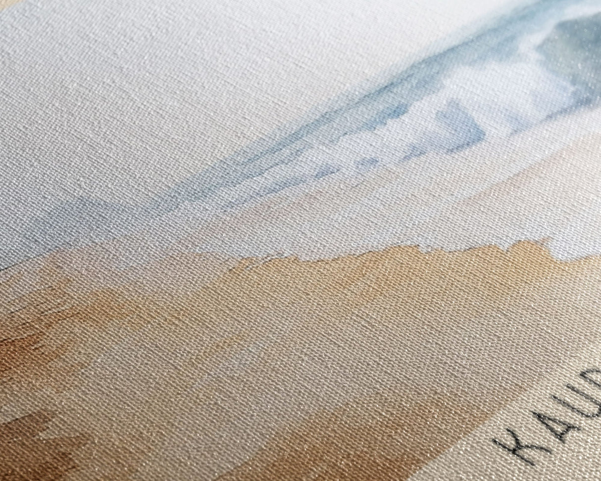 Kaup Beach, India Watercolor Print, Vacation Gift, India Wall Art, Beach Painting, Beach Decor, Beach Or Lakehouse Art