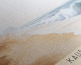 Kaup Beach, India Watercolor Print, Vacation Gift, India Wall Art, Beach Painting, Beach Decor, Beach Or Lakehouse Art