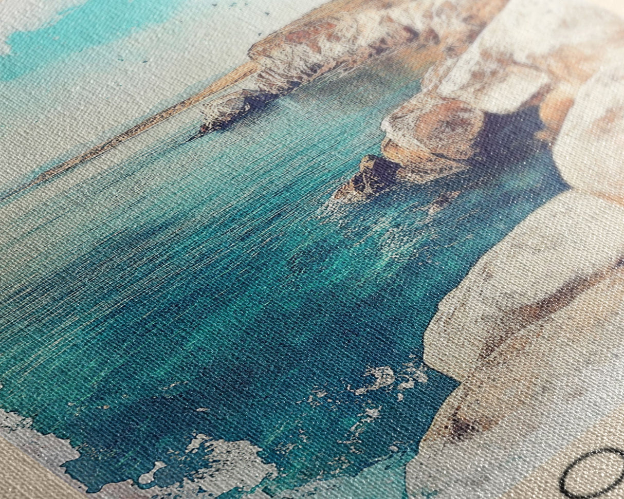 Cabo Blanco, Peru Watercolor Beach Print, Vacation Gift, Peru Wall Art, Beach Painting, Beach Decor, Beach Painting