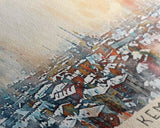 Kemerovo Russia Travel Print Wall Art, Panoramic City Art, Travel Art, Wall Decor, Vacation Gift, Framed Canvas Print Or Metal Art